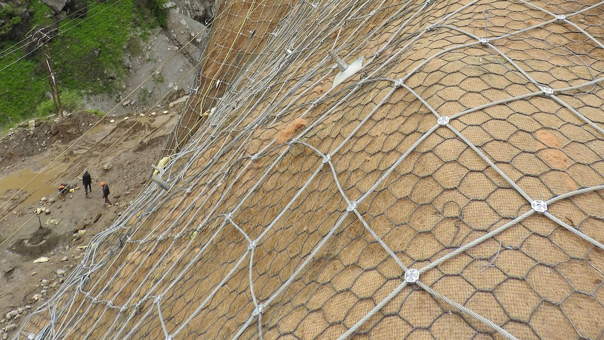 Hi-tensile Rockfall Protection Netting