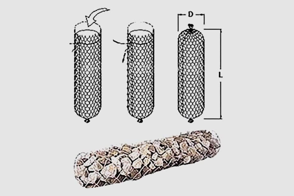 Sack gabions